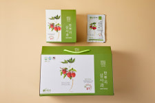 초록다한 [그레오.GREO] 인삼사과즙 한뿌리삼사과 100ml x 10포,20포,30포 : 초록다한