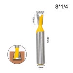 라 VIE 1PC 8MM 정강이 DOVETAIL 공동 라우터 비트 나무 MC02220에 대 한 14 학위 목공 조각 밀링 커터를 설정 : -필로티-