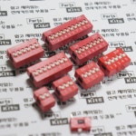 딥스위치 슬라이드 1핀2핀3핀4핀5핀6핀7핀8핀10핀12핀 2.54mm DIP 피아노스위치 : 파츠키츠와 짱카몰