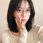 소다몬 ABGMK3011 오버사이즈 동글이 메탈 안경테 : sodamon