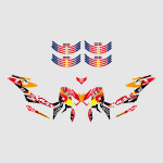 야마하 엑스맥스 300 마르케즈 디자인 풀 데칼 키트 (유광) : 그리드 퍼포먼스