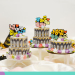 케이크꾸미기_돈케익 (3종 택1) 파티소품 생일이벤트 데코픽 : 미니미소