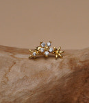 [925실버] 플라워가든 데일리 심플 모던 기본 피어싱 귀걸이 [낱개] : 베네노