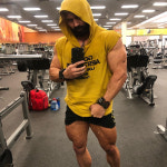 남자 헬스 후드 헬스 나시 머슬핏 G0033 : RYAN