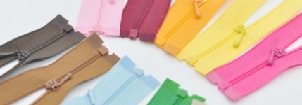 인형지퍼 0호 7cm오픈지퍼 : 엘리네 공방