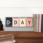 신생아 디데이 달력 만년 캘린더 아기 기념일 출산 dday 목표 탁상달력 : 핑크나라