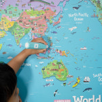 에이든 키즈 세이펜 세계지도 -647 음성 어린이 유아 여행 세계 보기 벽보 전도 : 에이든 여행지도