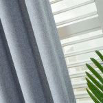 [해든하우스] 린넨 호텔식 암막커튼 그레이 : 해든하우스