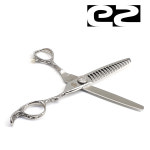 EZ 코발트 5홈16발 틴닝 미용가위 166mm(J2-5160) : 지비헤어