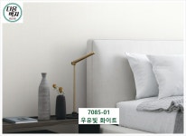 LG벽지 테라피 7085-01 우유빛 화이트 1롤(5평) 친환경실크벽지 : 다음벽지