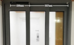 뉴슬라이드백 3연동 도어클로저 중문 미닫이문 클로저 자동문닫힘 라이트 미들 DIY : 오산목재우드킴