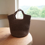 슬로우모먼츠 헤링본 라탄백 손뜨개 키트 - 코바늘 여름 가방뜨기 diy 바스켓백 만들기 : 슬로우모먼츠