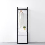 시스템장 옷장 서랍행거 수납장 모듈선반 드레스룸 화이트 600 : 올랑하우스