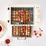 리큅 양꼬치기계 멀티 전기그릴 캠핑 꼬치구이 국물요리 바베큐 닭꼬치 : 리큅 공식몰