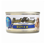 굿프랜드 강아지캔 닭고기+쌀 (100gx24개) : 도도한펫