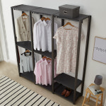 우드빌 드레스룸 시스템 행거 옷장 붙박이장 노블 G6301/G8301 : 우드빌 드레스룸가구