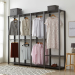 우드빌 드레스룸 시스템 행거 옷장 붙박이장 노블 G6401/G8401 : 우드빌 드레스룸가구