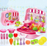 파티웍스  자동차모양 어린이 공구놀이 가방(이동식 소꿉놀이) : 파티웍스