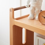 책선반 키즈 책장 아이방책장 700 장난감정리 아이방꾸미기 선반 2단 3단 4단 5단 친환경 북미산 최고급 FAS 너도밤나무 C0224 : 솔리드우드