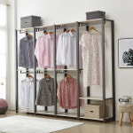 우드빌 드레스룸 시스템 행거 옷장 붙박이장 노블 G6401/G8401 : 우드빌 드레스룸가구