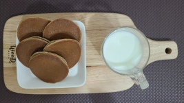 국내산 웰빙 찰보리빵 32gx30개(개별포장) : 싱싱플러스 스토어