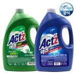 2배강화! 액츠 퍼펙트 세탁세제 3.3Lx2개 액체세제 피죤세제 : 샵피온