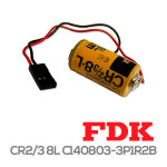 FDK CR2/3 8L(2/3A 3V 1800mAh)C140803-3P1R2B : MOBIUS