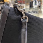 [SAINT LAURENT] 생로랑 블랙 캔버스 리브 고쉬 클러치 581369-96NAD-1070 : 롯데 이천점 아르마디오