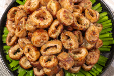 캠핑 [가족세트] 막창 2kg 소스증정 대용량 벌크형 비빔면 5개 증정 : 토암골 옛날막창