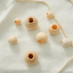 마크라메 우드볼 외경 12mm 나무구슬 우드비즈 : 아유디샵