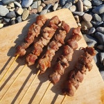 캠핑 차박 양꼬치 대왕꼬치 350g : 김구패밀리