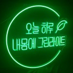 뱃살도둑 네온간판, 샐러드네온사인, 네온플렉스 , 네온싸인, 오픈선물 주문제작 집들이선물 : 리얼네온
