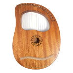 세실리아 리라 미니하프 16음 - 이름사진 레이저각인 서비스 : 이벤트뮤직