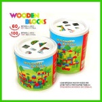 해피타운_New 원목 블럭쌓기-60p : 엄마픽아빠카드