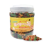 져키만땅 플레이독1kg  황태 연어 치즈 오리 참치 성분 강아지 훈련용 간식 반려동물용품 pet shop : pet shop