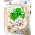 평화 감자 수제비 반죽 업소용 수제비 사리 찌개 1kg 3개 : 싼대로마트