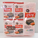 [양산시 배달] 밥도둑 광천김 4gx12봉 [덕계 충무유통] : 동네시장 장보기