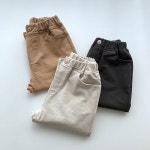가을 바지 배기팬츠 스판 면바지 여아 남아 아동 유아 : 결이데일리