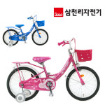 삼천리 18 팝콘플러스 5세 6세 바구니 아동용 어린이 네발자전거 하이킥 : 지성스포츠