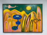 몽우조셉킴 유명화가 그림 금강산일경 30호 F 유화 원화작품 기분좋아지는 그림 : 차나무 갤러리