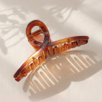 제이로렌 H0612 셀룰로이드 브라운 한머리 헤어집게핀 : 제이로렌