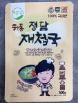 섬진강 식당에서 먹는 진한 맛, 하동 재첩국500g 10팩 / 맛있는, 신선한, 시원한 : 피터하우스