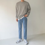 데일리 스탠다드 난스판 레귤러핏 청바지 (5color) : 포인트룩샵