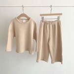 가을 상하복 무지 여아 남아 아동 유아 상하세트 : 결이데일리