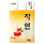 두루마리휴지 3겹 착한화장지 30롤 모음 물에녹는휴지 먼지없는 두루말이 : 꿈을이루는집