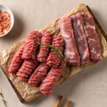 흙향 국내산 돼지 갈매기살 300g 냉장 특수부위 가로막살 낙엽살 항정살 가브리살 : 흙향돈한우