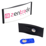 사원증 이름표 케이스 / 간호사 약사 회사 직원 명찰사이즈 자석 라운드형 아크릴 네임택 : 다다채움