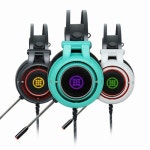 MANIC HS-510 진동서라운드 7.1 스테레오 공간음향 RGB PC방 게이밍 헤드셋 : KSmarket