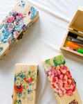 [냅킨아트 DIY] 원목 디자인필통 : 진양호힐링센터