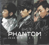 [중고] 팬텀 - 미니 1집 Phantom City 전원싸인음반 : 피트의 뮤직월드